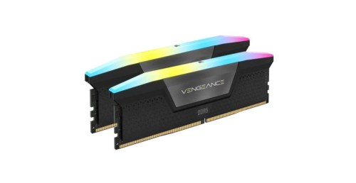 Memória RAM Corsair Vengeance RGB 32GB (2x16GB) DDR5-6400MHz CL36 Preta